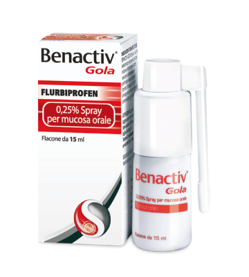 Benactiv Gola*spray 15ml 0,25%