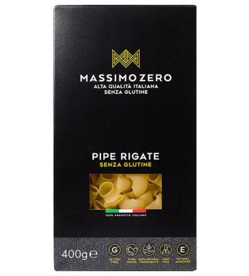 Massimo Zero Pipe Rigate 400g