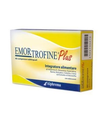 Emortrofine Plus 40cpr Subling