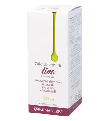 Olio Alimentare Lino Semi100ml
