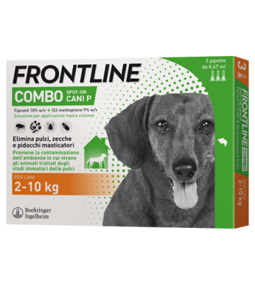 Frontline Combo*3pip 2-10kg ca