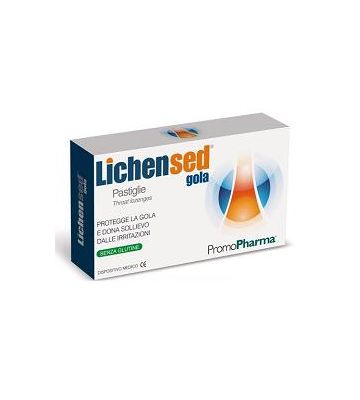 Lichensed Pastiglie Gola 16pas
