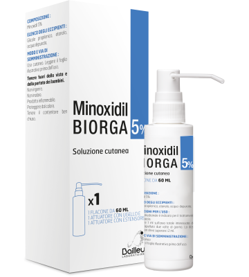 Minoxidil Biorga*sol Cut60ml5%