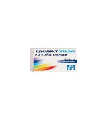 Levoreact Ofta*coll 4ml 0,5mg/