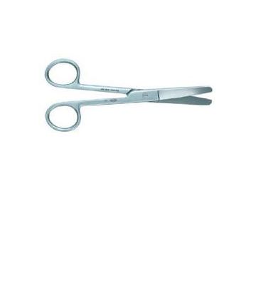 Forbici Retta Punta Tonda 14cm