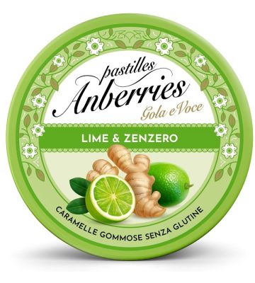 Anberries Lime&zenzero 50g