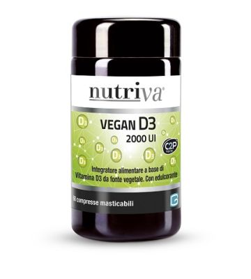 Nutriva Vegan d3 60cpr 2000ui