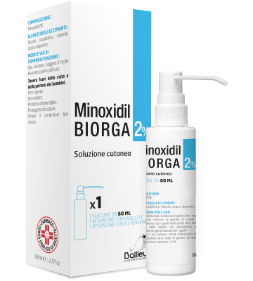 Minoxidil Biorga*sol Cut60ml2%