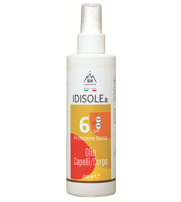 Idisole-it Spf6 Olio Corpo Cap