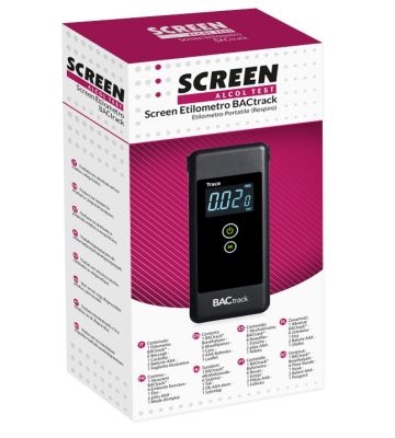 Screen Alcol Test Bactrack