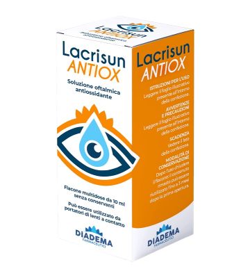 Lacrisun Antiox Soluzione Oftalmica Antiossidante Occhi Flacone Multidose 10 ml