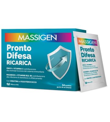 Massigen Pronto Difesa Ricarica 14 Bustine da 5 g