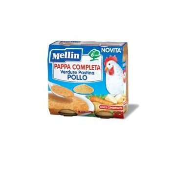 Mellin Pappa Compl Pollo2x250g