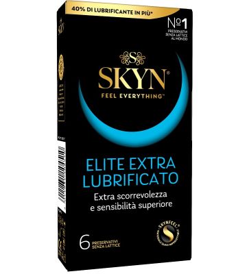 Profilattico Skyn Elite Extra Lubrificato 6 Pezzi