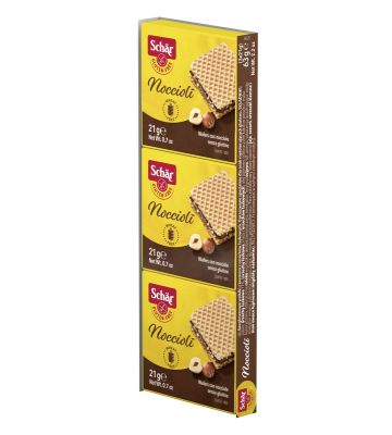 Schar Noccioli' Wafers C/noc