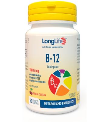Longlife B12 1000mcg 60tav