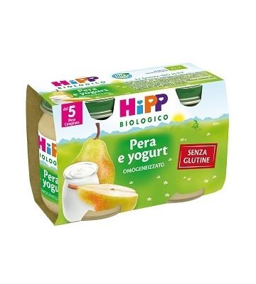 Hipp Bio Omog Pera/yogurt2x125