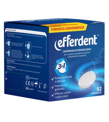 Efferdent Effervescenti 92cpr