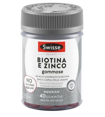 Swisse Biotina + Zinco 40 Gummies