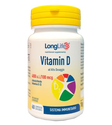 Longlife Vitamin D4000ui 60cpr