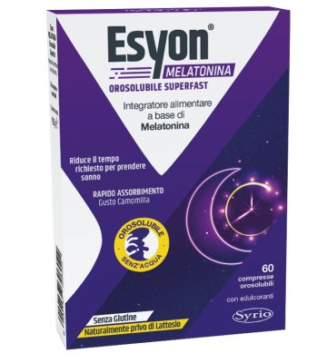 Esyon Melatonina Orosol 60cpr