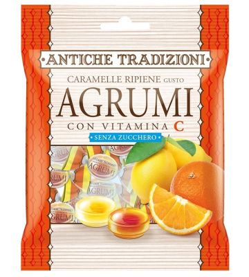 Antiche Tradizioni Caramelle Ripiene Agrumi 60 g