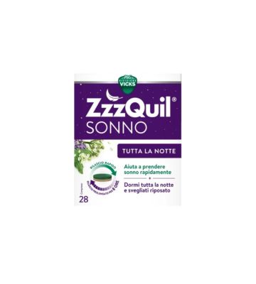 Vicks Zzzquil Sonno Tutta la Notte 28 Compresse