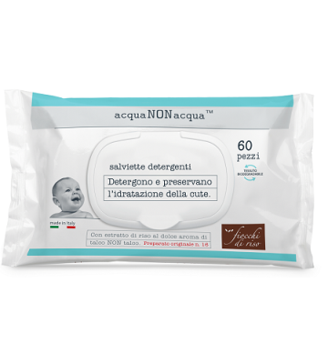 Acqua Non Acqua Wipes 60pz Fdr