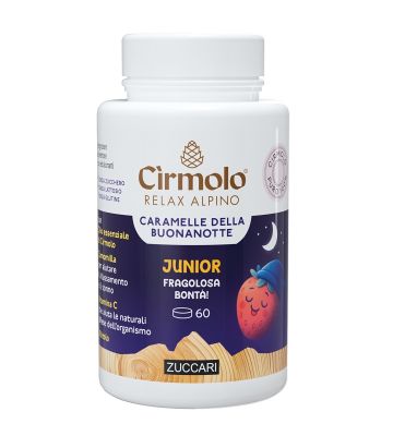 Cirmolo Caramelle Buonanotte Junior 60 Caramelle da 1,3 g