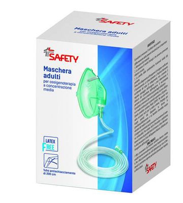 Maschera Ossigenoterapia C/tub