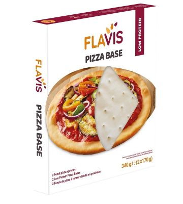 Flavis Pizza Base 2 Fondi Pizza Aproteici da 170 g