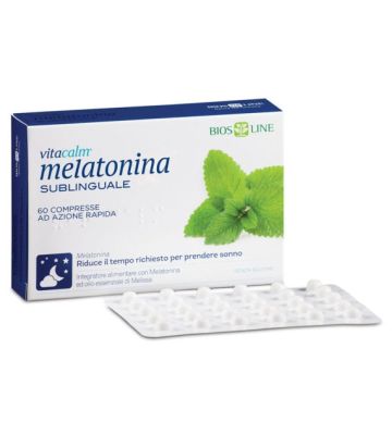 Vitacalm Melatonina 60cpr Subl