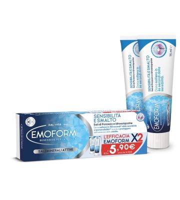 Emoform Sensibilita' e Smalto 75 ml Bipack