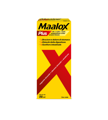 Maalox Plus*os Sosp 4+3,5+0,5%