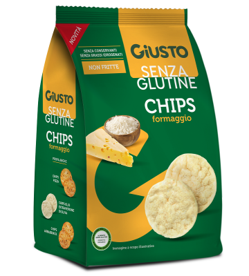 Giusto S/g Chips Formaggio 40g