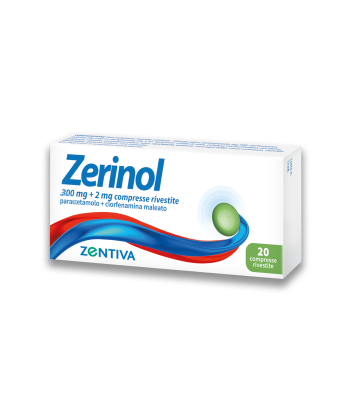 Zerinol*20cpr Riv 300mg+2mg
