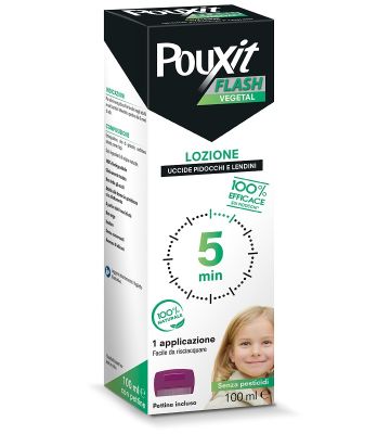 Pouxit Flash Vegetal Lozione