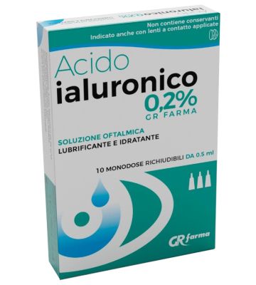 Acido Ialuronico 0,2% Sol Oft