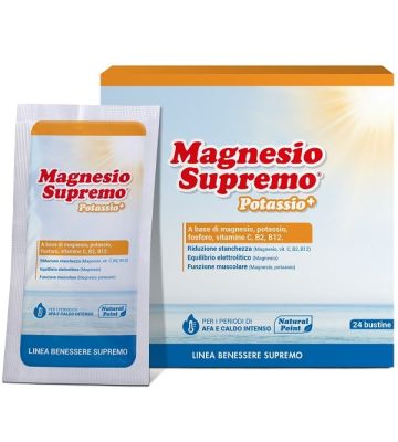 Magnesio Supremo Potassio+ 24 Bustine
