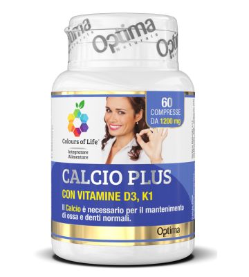 Calcio Plus 60cpr Colours