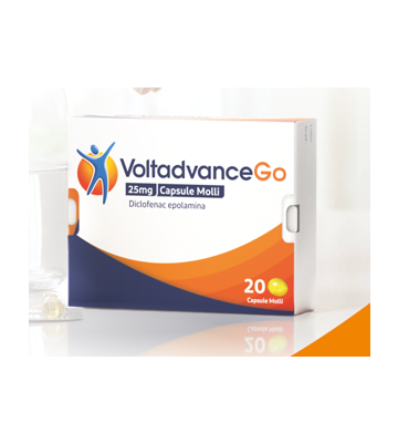 Voltadvancego*20 Cps Molli 25 mg