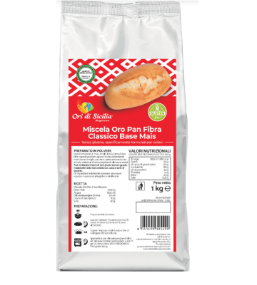 Mix Oro Pan Base Mais 1kg