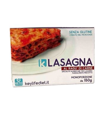 Keylife Klasagna al Ragu' 150g