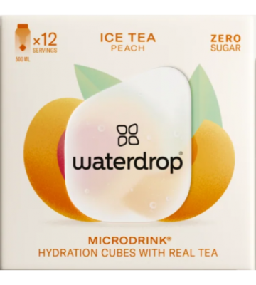 Waterdrop Ice Tea Pesca 12cub