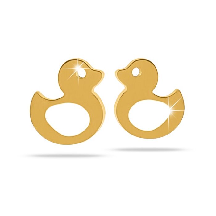 Mj Post 489 Orecchino Definitivo Medical Jewels Paperella Oro