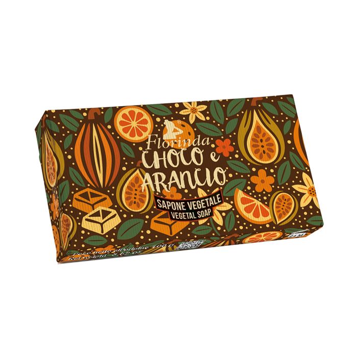 Florinda i Cremosi Choco e Arancio Sapone Vegetale 100 g