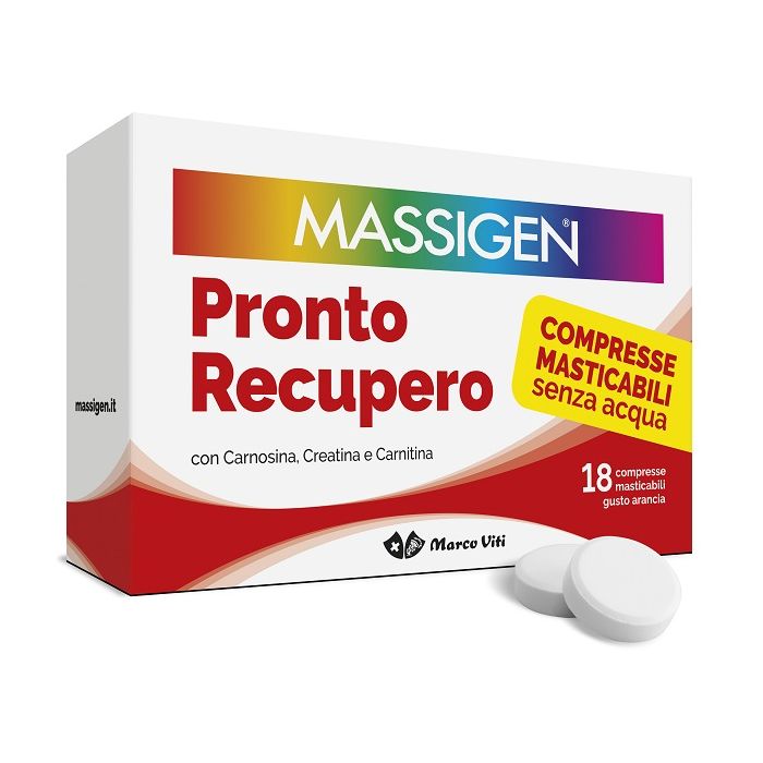 Massigen Pronto Recupero 18 Compresse Masticabili