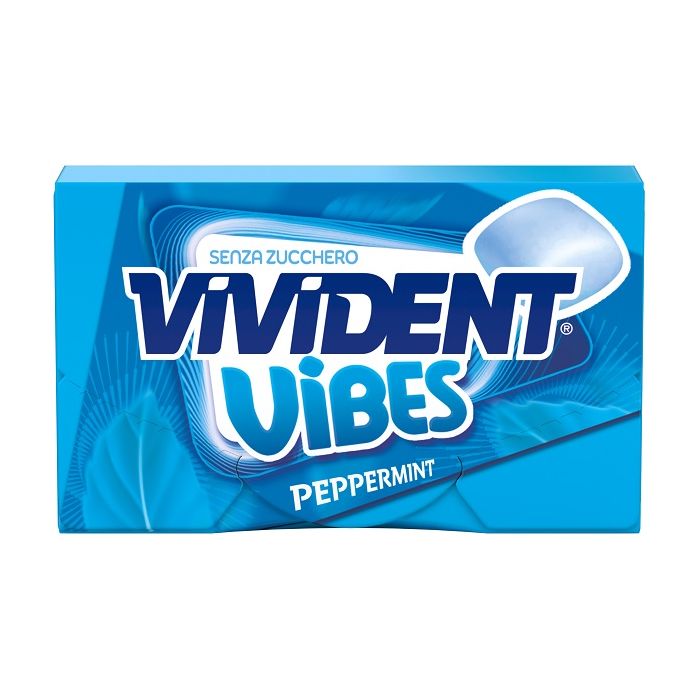 Vivident Vibes Peppermint 23 g Senza Glutine con Edulcoranti