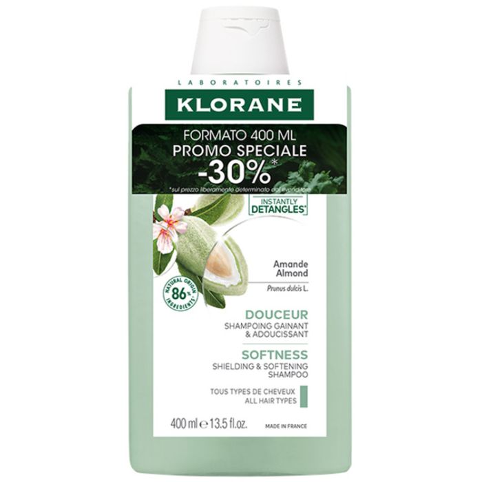 Klorane Shampoo Mandorla Uso Frequente 400 ml Offerta 2026