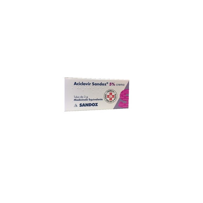 Aciclovir Sand*crema 3g 5%